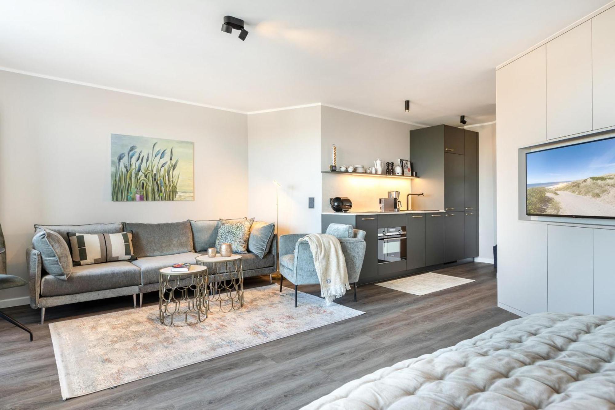 Neu! Ferienwohnung Sunset Loft Wohlfuehlatmospaehre Mit Weitblick In Westerland Sylt Kültér fotó