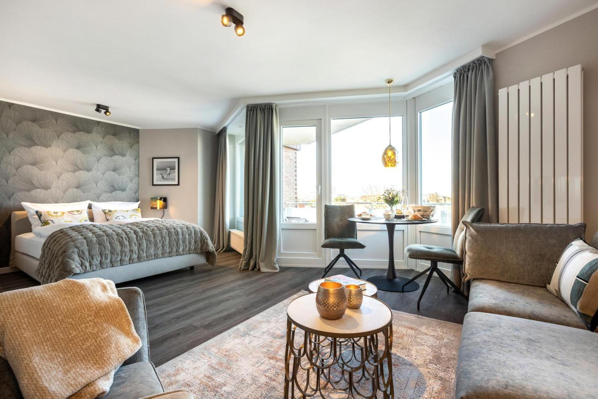 Neu! Ferienwohnung Sunset Loft Wohlfuehlatmospaehre Mit Weitblick In Westerland Sylt Kültér fotó