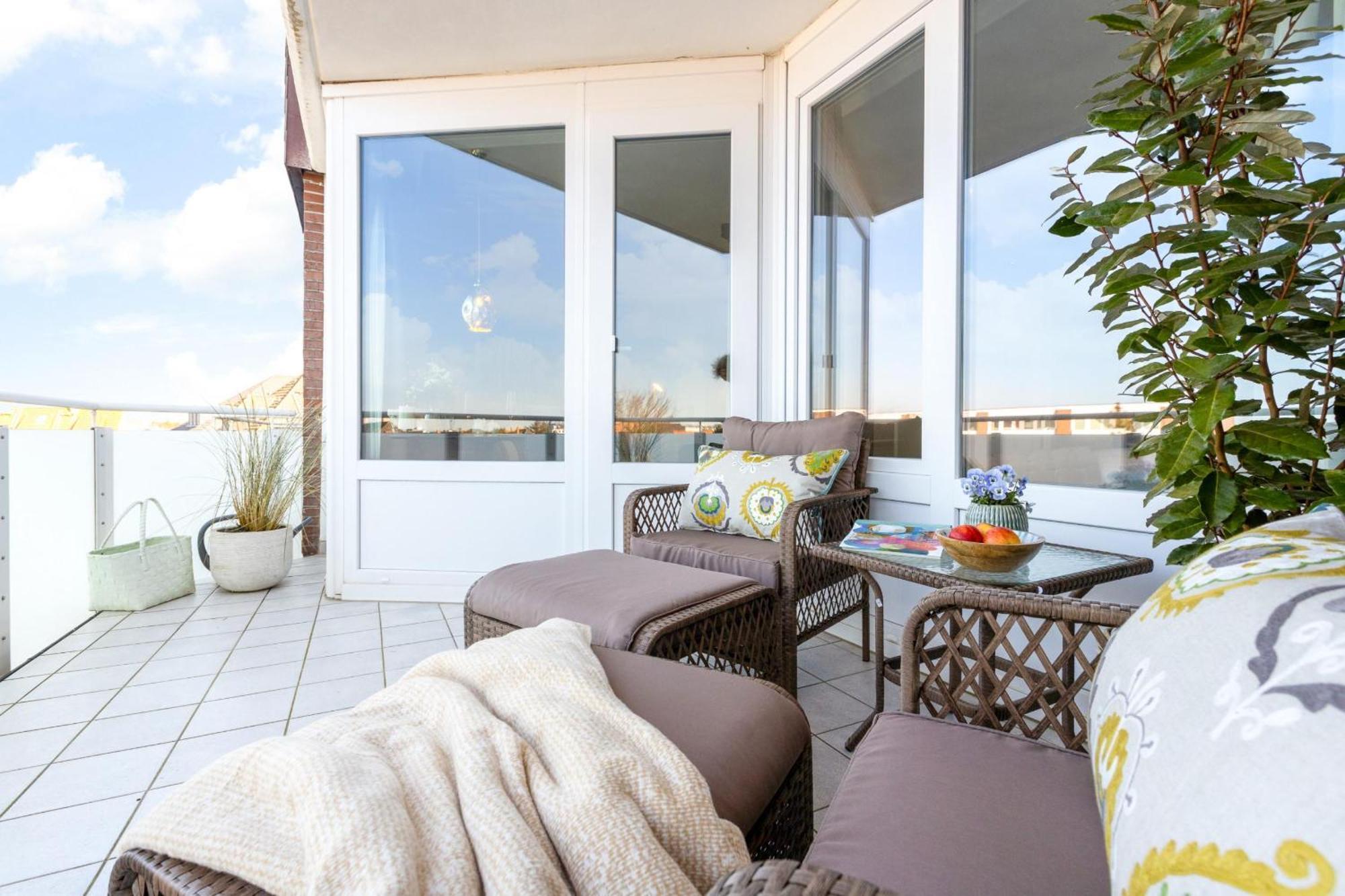 Neu! Ferienwohnung Sunset Loft Wohlfuehlatmospaehre Mit Weitblick In Westerland Sylt Kültér fotó
