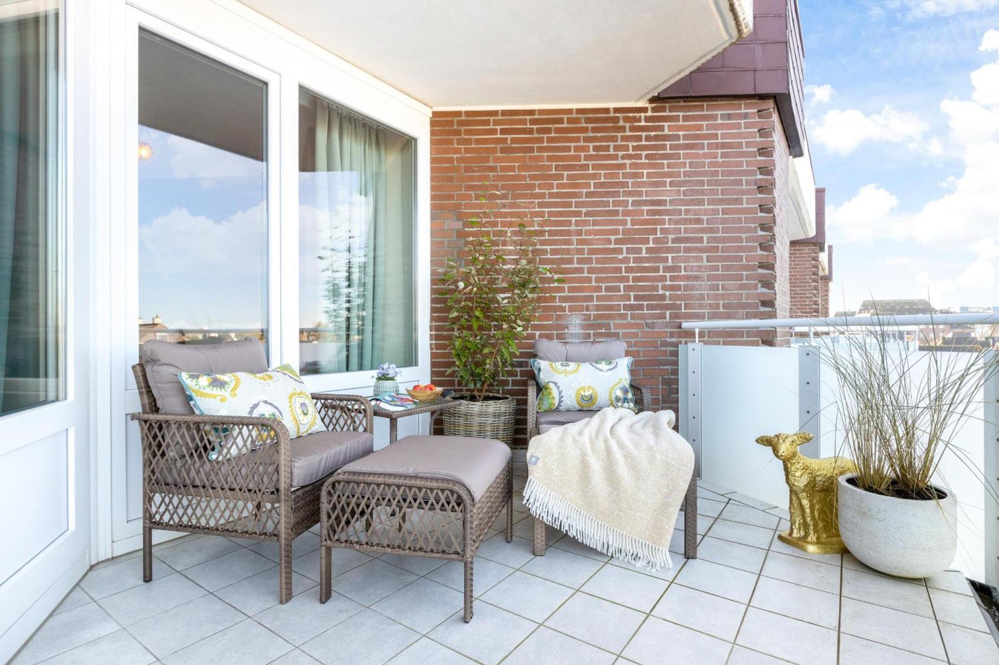 Neu! Ferienwohnung Sunset Loft Wohlfuehlatmospaehre Mit Weitblick In Westerland Sylt Kültér fotó