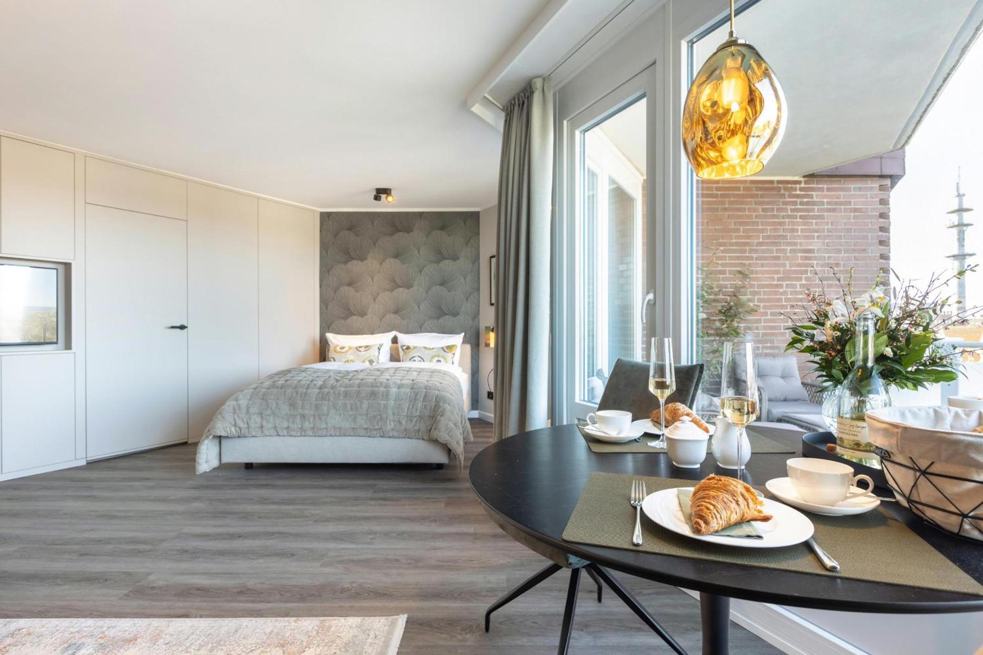 Neu! Ferienwohnung Sunset Loft Wohlfuehlatmospaehre Mit Weitblick In Westerland Sylt Kültér fotó